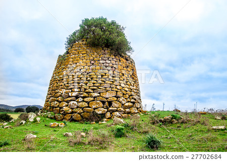 Nuraghe, the main ancient edifice in Sardinia Nuraghe, the main ancient edifice in Sardinia 27702684