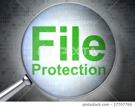 Privacy concept: File Protection with optical Privacy concept: File Protection with optical 27707769