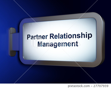 Business concept: Partner Relationship Management Business concept: Partner Relationship Management 27707939