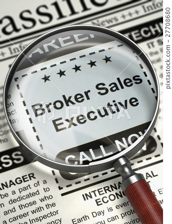 We are Hiring Broker Sales Executive. 3D. 27708680