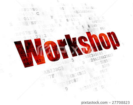 Learning concept: Workshop on Digital background 27708823