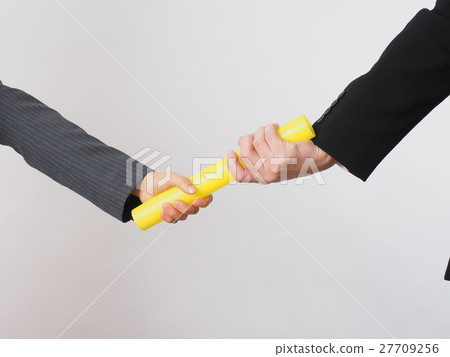 Businessman's Baton Pass Businessman's Baton Pass 27709256