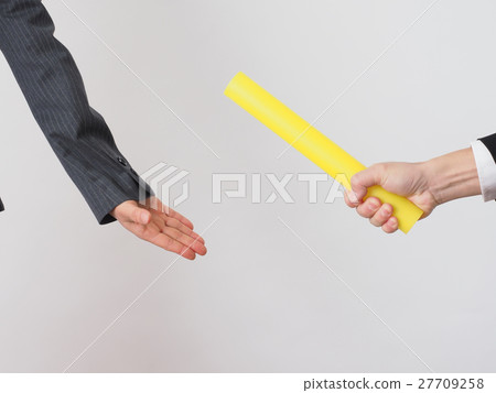 Businessman's Baton Pass Businessman's Baton Pass 27709258