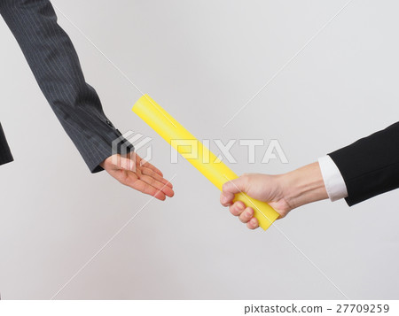 Businessman's Baton Pass Businessman's Baton Pass 27709259