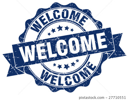 welcome stamp. sign. seal welcome stamp. sign. seal 27710551