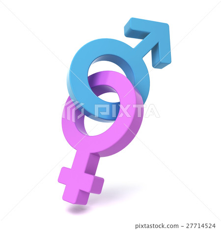 Male and female symbols crossed 27714524
