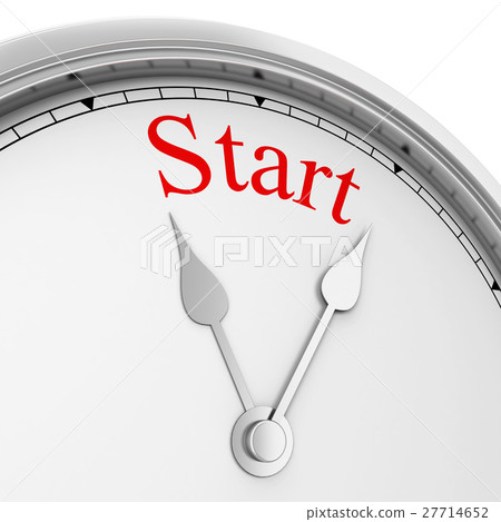 Time to start concept 27714652