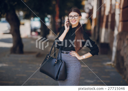beautiful brunette with glasses beautiful brunette with glasses 27715046
