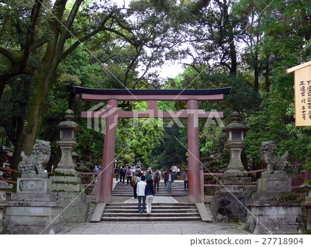 春日大社神社···鳥居鳥居 春日大社神社···鳥居鳥居 27718904