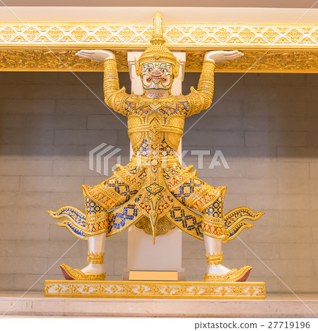 Golden giant of literature or tale thai 27719196