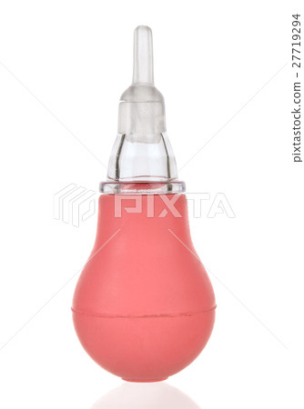 Nasal Aspirator isolated on the white background Nasal Aspirator isolated on the white background 27719294