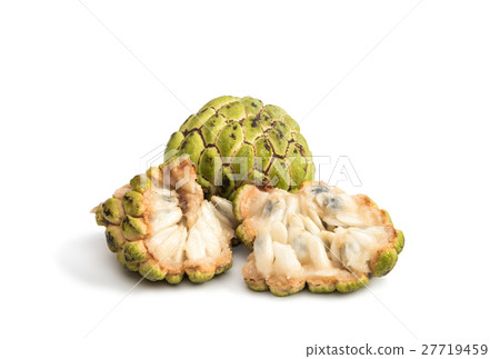 Fresh Custard Apple isolated 27719459