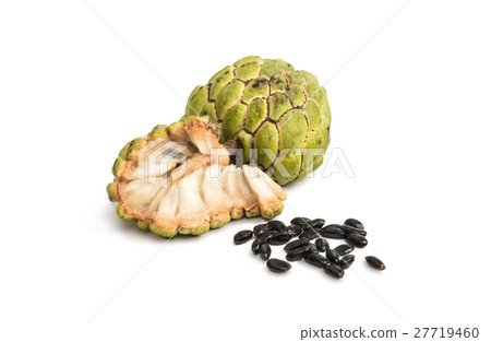 Fresh Custard Apple isolated 27719460