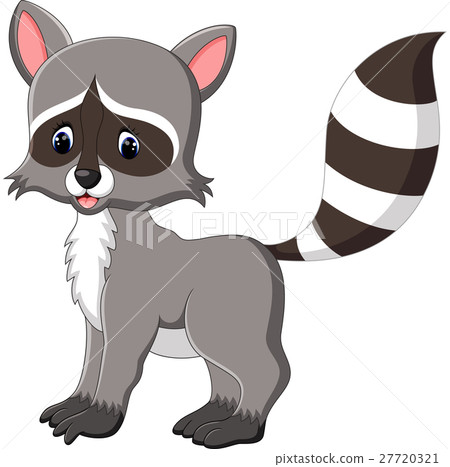 cute raccoon cartoon cute raccoon cartoon 27720321