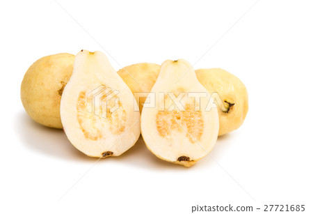 yellow guava fruit isolated yellow guava fruit isolated 27721685