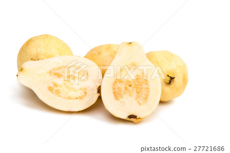 yellow guava fruit isolated yellow guava fruit isolated 27721686