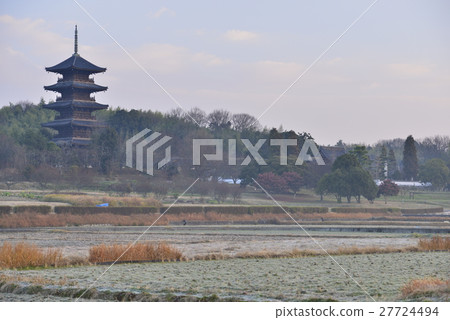 [岡山]美中文化寺的黎明 27724494