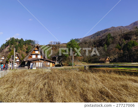 Traditional Japanese village Shirakawago 27727006
