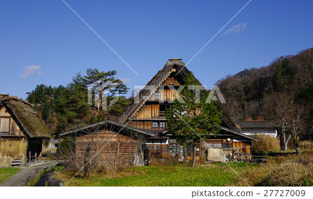 Traditional Japanese village Shirakawago 27727009