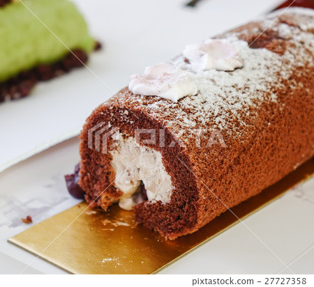 Pastries at a coffee shop Pastries at a coffee shop 27727358