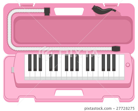 With a pianica case (pink) 27728275