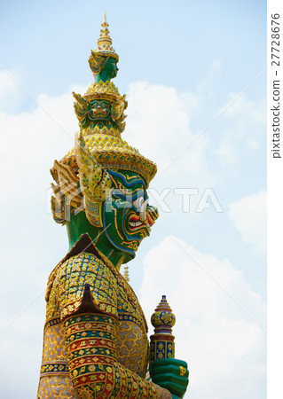 Gian from the famous emerald temple, Bangkok Gian from the famous emerald temple, Bangkok 27728676