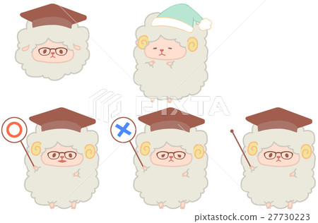 Sheep's illustration 02 Sheep's illustration 02 27730223