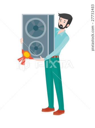 Big Sale in Electronics Store Flat Vector Concept  27731483