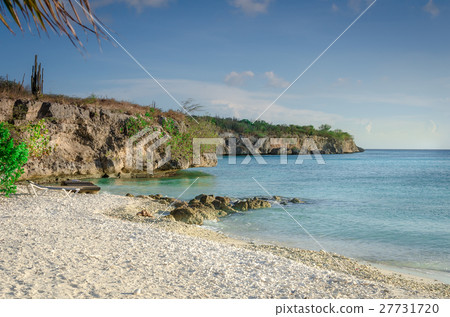 Porto Mari white sand Beach with blue sky Porto Mari white sand Beach with blue sky 27731720