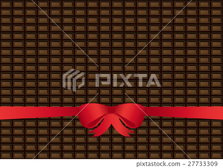 Plate chocolate background material 27733309