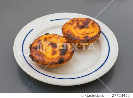 Authentic Portuguese pastel de Nata Portuguese style egg tart Authentic Portuguese pastel de Nata Portuguese style egg tart 27733433