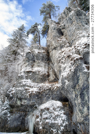 Rock formations in Slovak paradise Rock formations in Slovak paradise 27734306