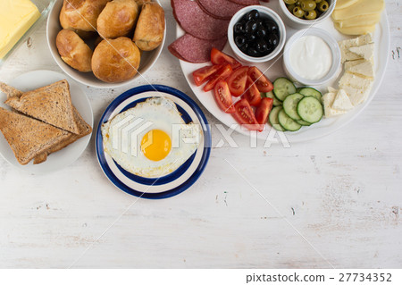 Traditional Turkish breakfast 27734352