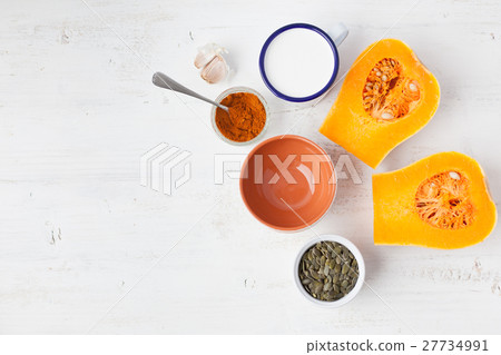 Spicy butternut squash soup ingredients 27734991