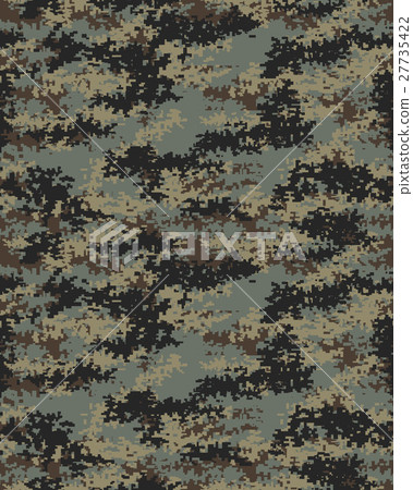 Seamless camouflage fashionable 27735422