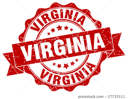Virginia round ribbon seal Virginia round ribbon seal 27735511