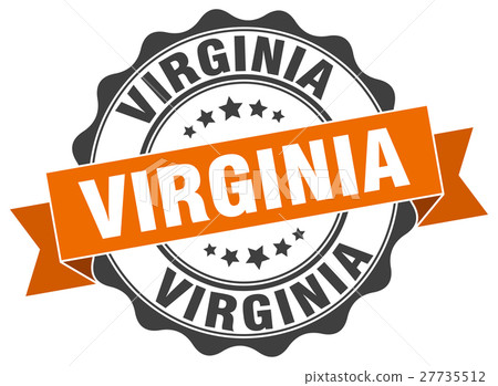 Virginia round ribbon seal Virginia round ribbon seal 27735512