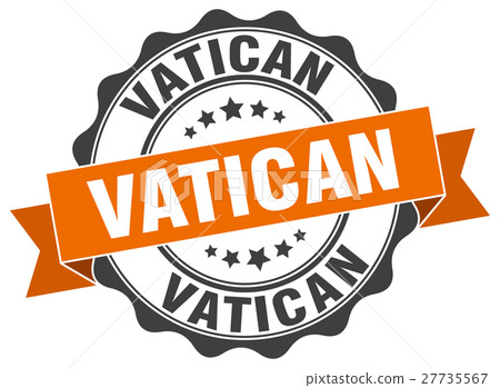 Vatican round ribbon seal Vatican round ribbon seal 27735567
