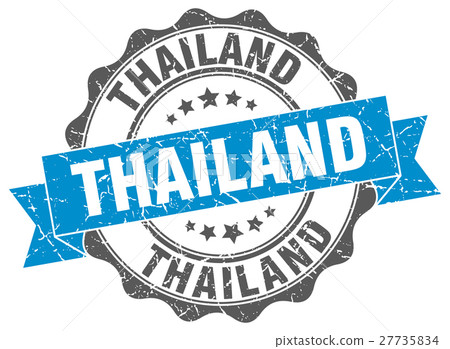 Thailand round ribbon seal Thailand round ribbon seal 27735834