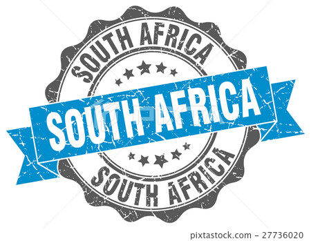 South Africa round ribbon seal South Africa round ribbon seal 27736020