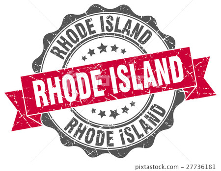 Rhode Island round ribbon seal Rhode Island round ribbon seal 27736181