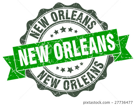 New Orleans round ribbon seal 27736477