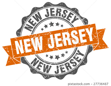 New Jersey round ribbon seal 27736487