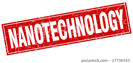 nanotechnology square stamp nanotechnology square stamp 27736503