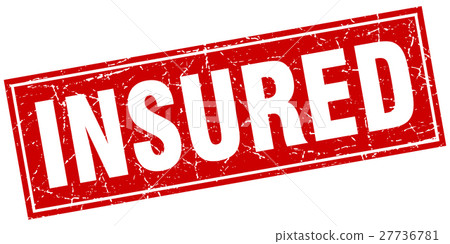 insured square stamp 27736781