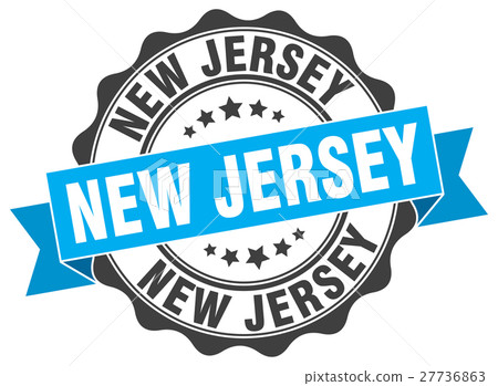 New Jersey round ribbon seal 27736863