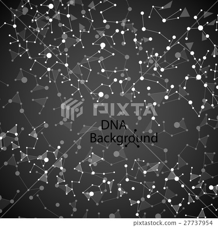 Abstract DNA background. Vector illustration Abstract DNA background. Vector illustration 27737954