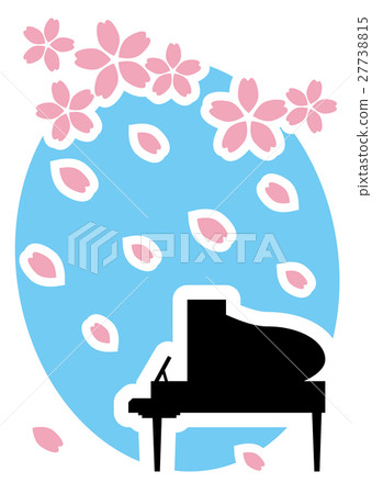 Sakura concert piano 27738815