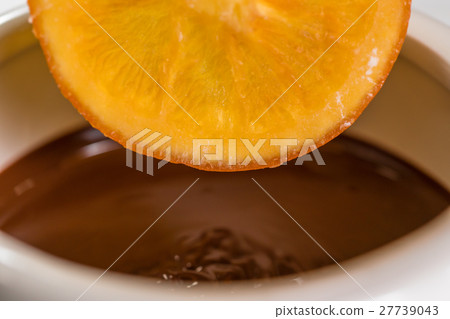 橙色Confit巧克力火鍋 橙色Confit巧克力火鍋 27739043