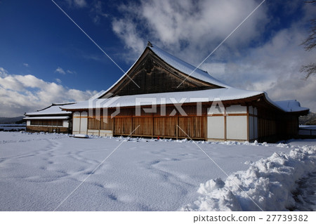 Shinzan Castle in winter 27739382